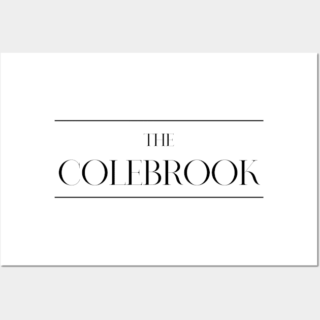 The Colebrook ,Colebrook Surname, Colebrook Wall Art by MeliEyhu